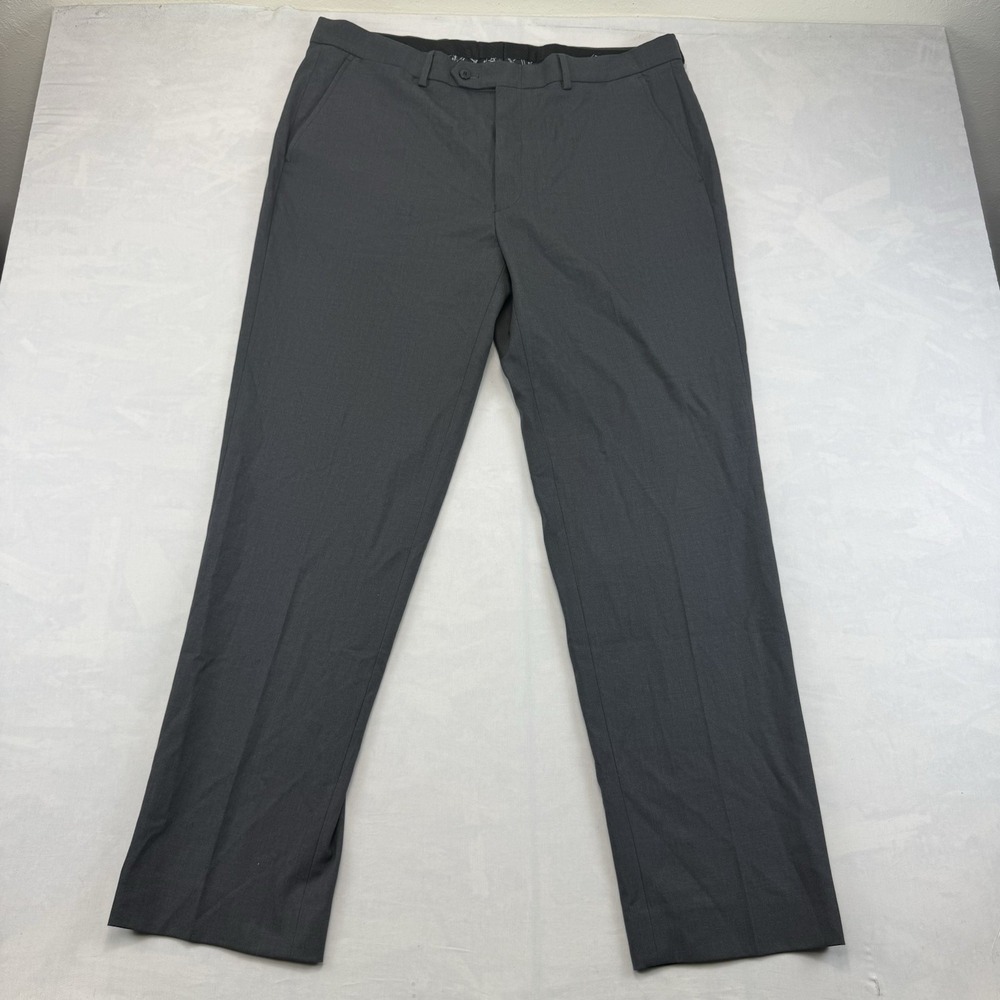 NWT Nautica Gaff Charcoal Stretch Dress Pants 38W